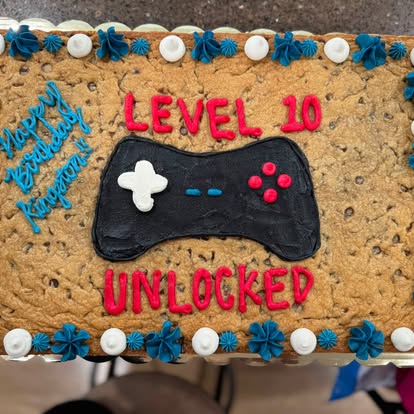 Themed Cookie Cake Slabs